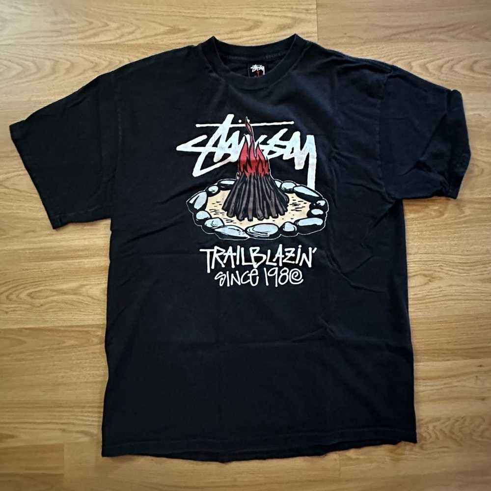 Stussy Black Short Sleeve T-Shirt